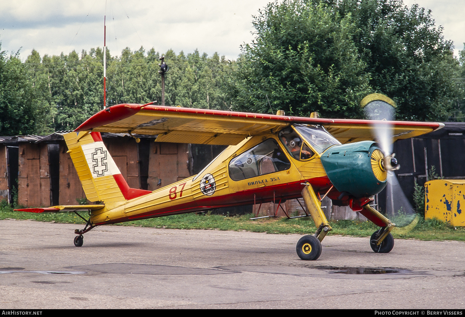 Aircraft Photo of 87 red | PZL-Okecie PZL-104 Wilga 35A | Lithuania - Border Guard | AirHistory.net #208359