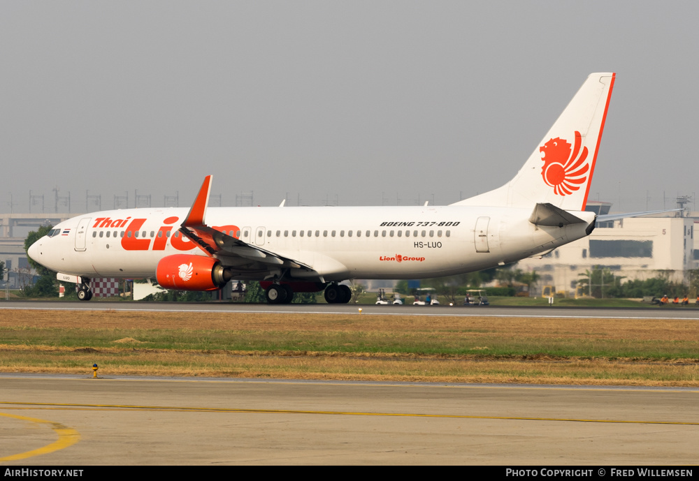 Aircraft Photo of HS-LUO | Boeing 737-8GP | Thai Lion Air | AirHistory.net #208368