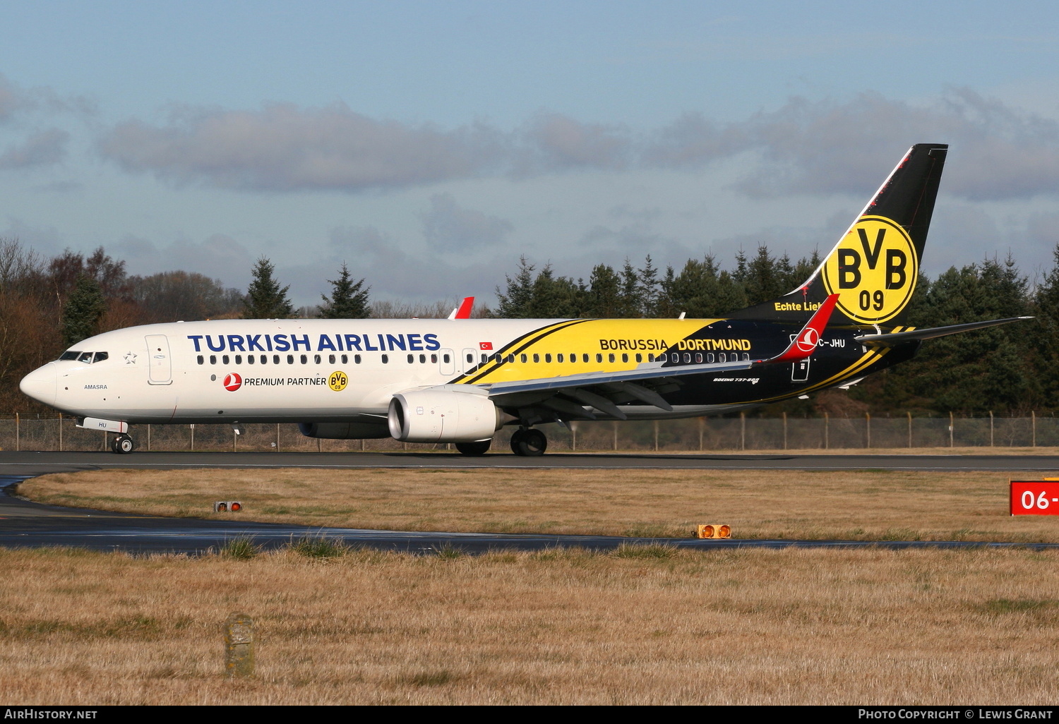 Aircraft Photo of TC-JHU | Boeing 737-8F2 | Turkish Airlines | AirHistory.net #208391