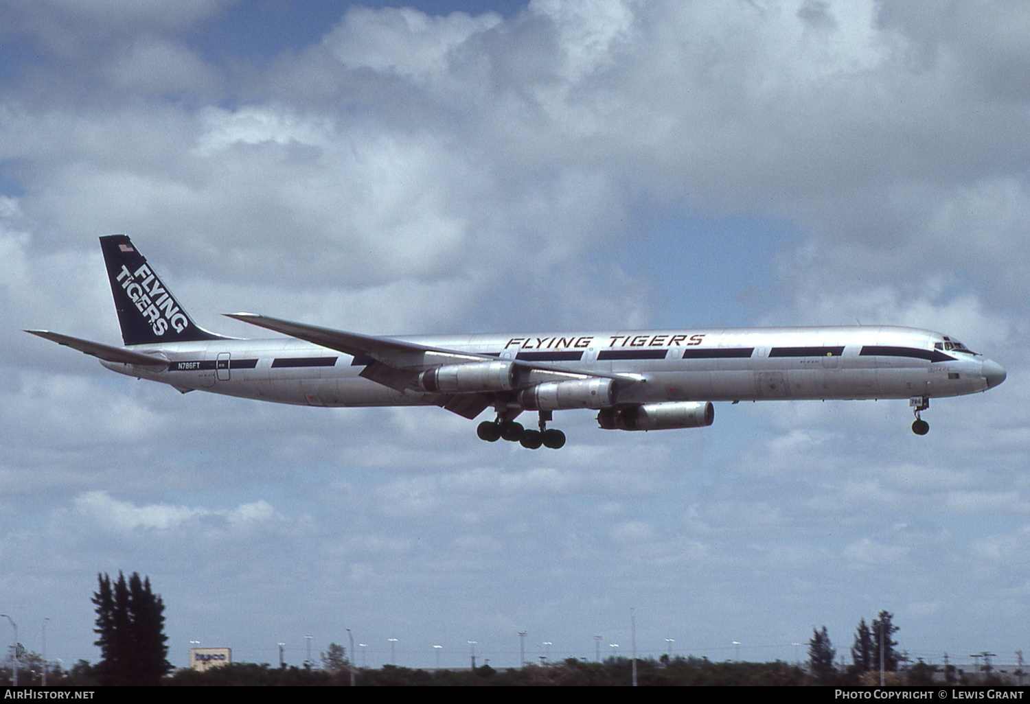 Aircraft Photo of N786FT | McDonnell Douglas DC-8-63(F) | Flying Tigers | AirHistory.net #208415