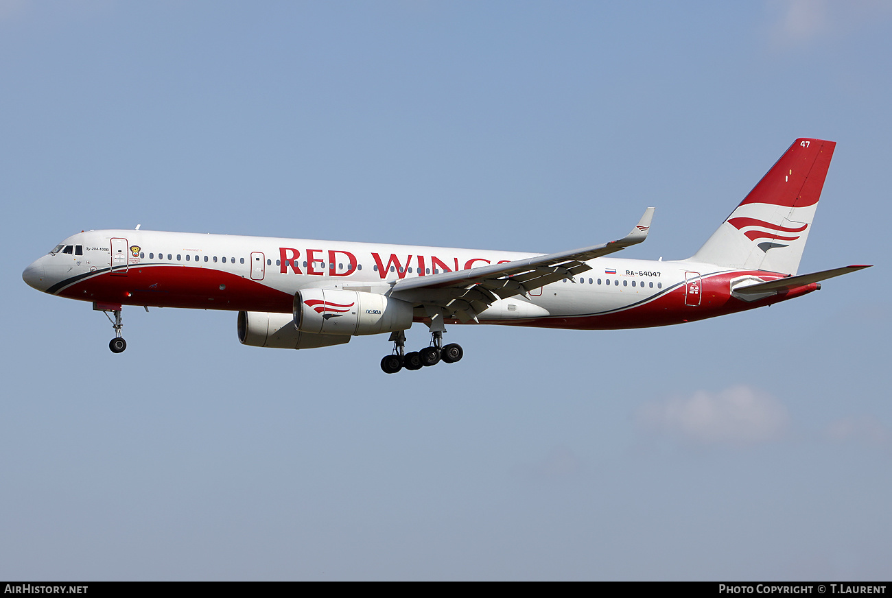 Aircraft Photo of RA-64047 | Tupolev Tu-204-100 | Red Wings | AirHistory.net #208418