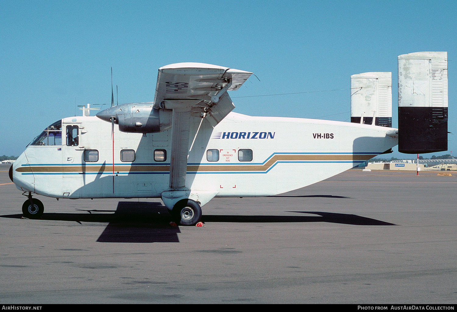 Aircraft Photo of VH-IBS | Short SC.7 Skyvan 3-200 | Horizon Airlines | AirHistory.net #208452