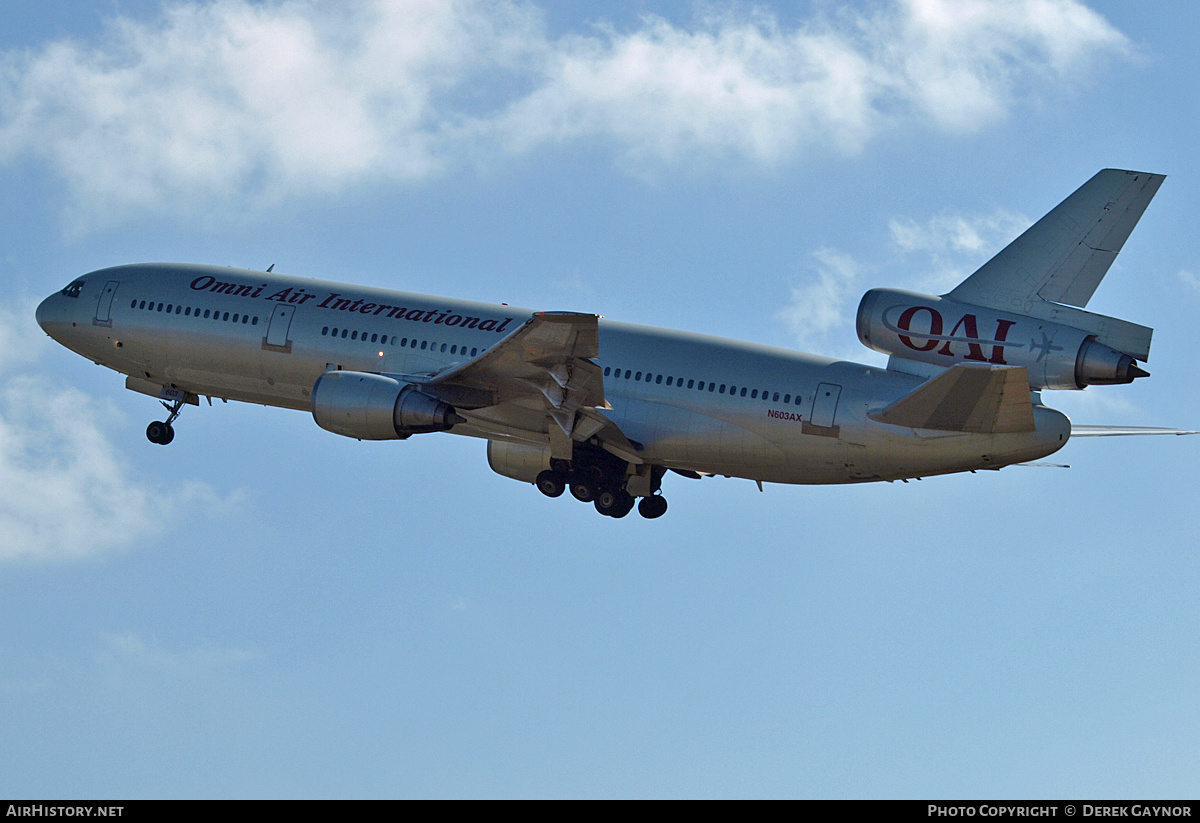 Aircraft Photo of N603AX | McDonnell Douglas DC-10-30/ER | Omni Air International - OAI | AirHistory.net #208474