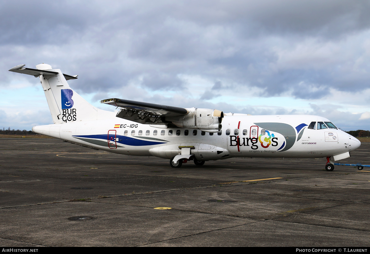 Aircraft Photo of EC-IDG | ATR ATR-42-300 | Aeronova | AirHistory.net #208481