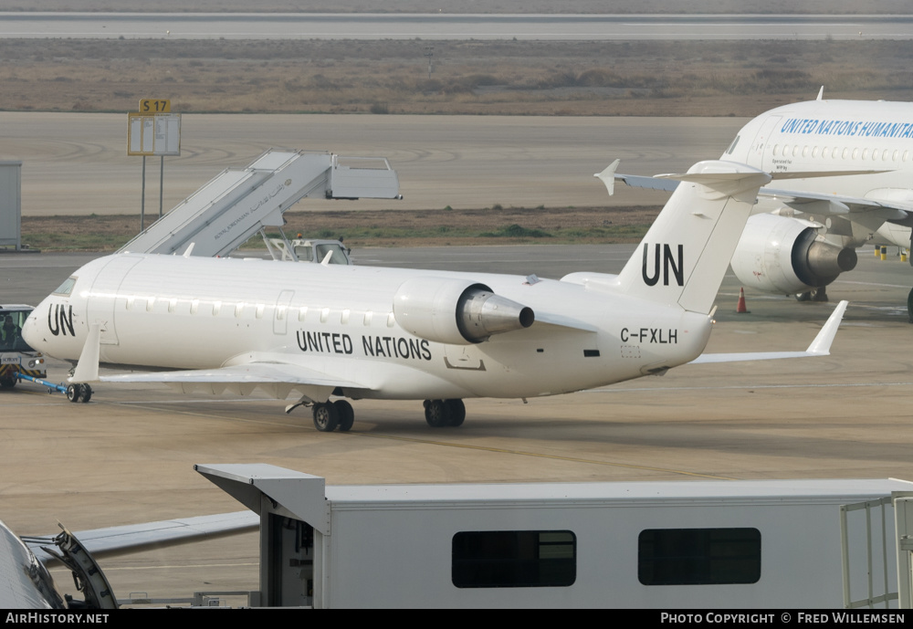 Aircraft Photo of C-FXLH | Bombardier CRJ-200BLR (CL-600-2B19) | United Nations | AirHistory.net #208492