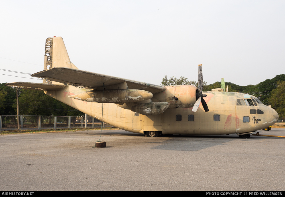 Aircraft Photo of L4K-16/18 | Fairchild C-123K Provider | Thailand - Air Force | AirHistory.net #208493