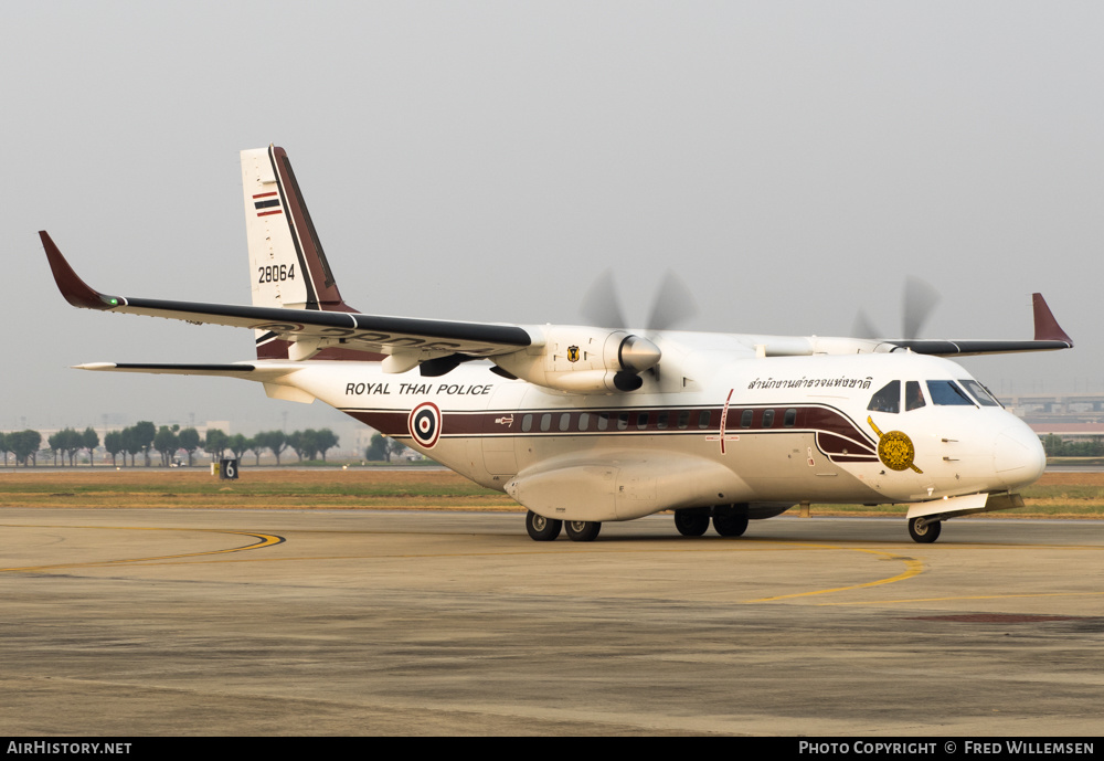 Aircraft Photo of 28064 | CASA/IPTN CN235-220 | Thailand - Police | AirHistory.net #208495