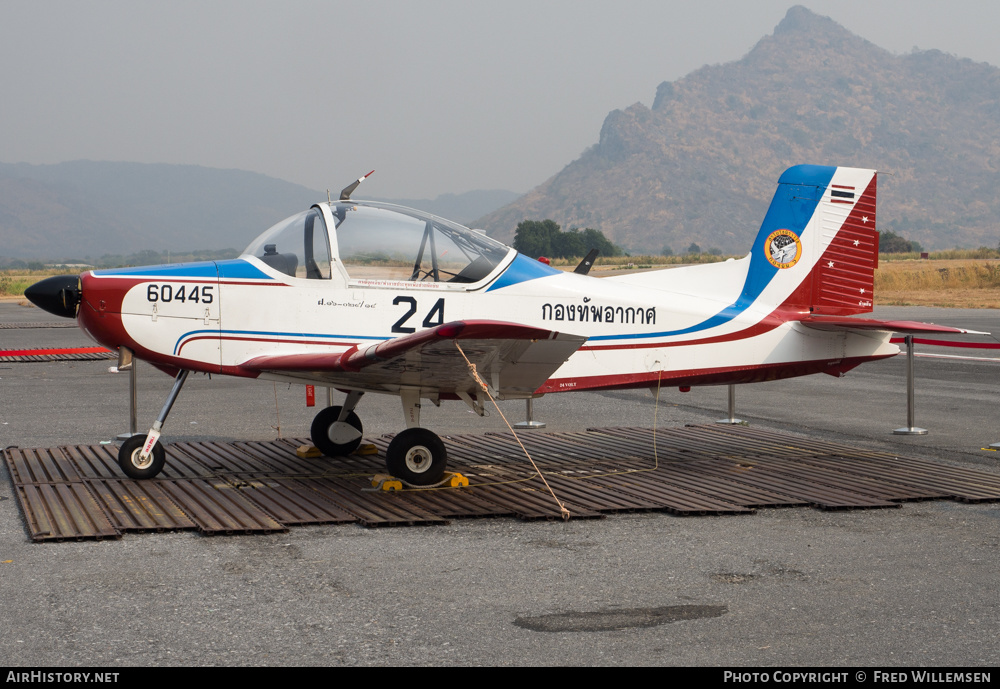 Aircraft Photo of F16-024/18 | New Zealand CT-4A Airtrainer | Thailand - Air Force | AirHistory.net #208504