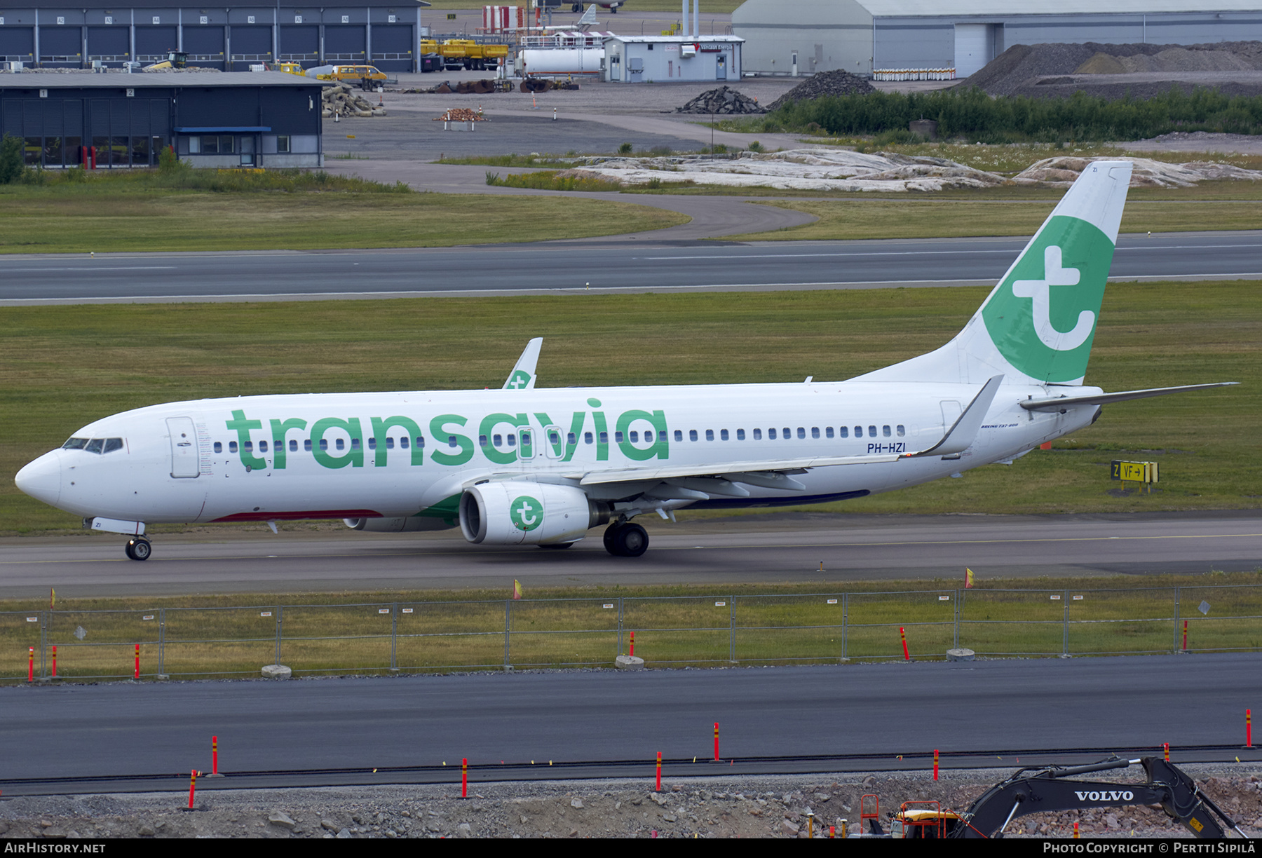 Aircraft Photo of PH-HZI | Boeing 737-8K2 | Transavia | AirHistory.net #208506