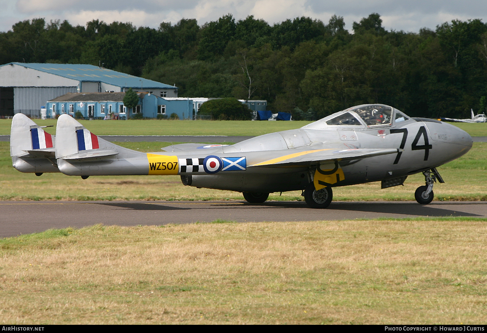 Aircraft Photo of G-VTII / WZ507 | De Havilland D.H. 115 Vampire T11 | UK - Air Force | AirHistory.net #208513