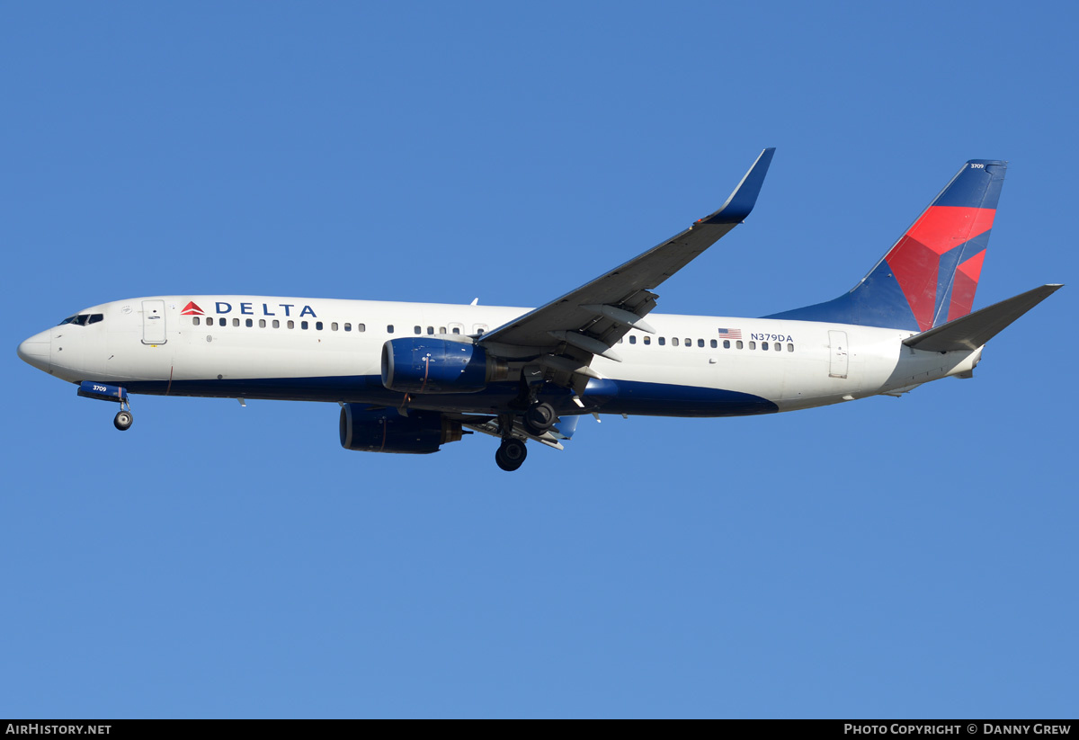 Aircraft Photo of N379DA | Boeing 737-832 | Delta Air Lines | AirHistory.net #208557
