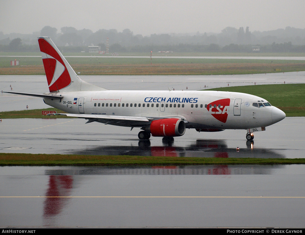 Aircraft Photo of OK-DGL | Boeing 737-55S | ČSA - Czech Airlines | AirHistory.net #208574