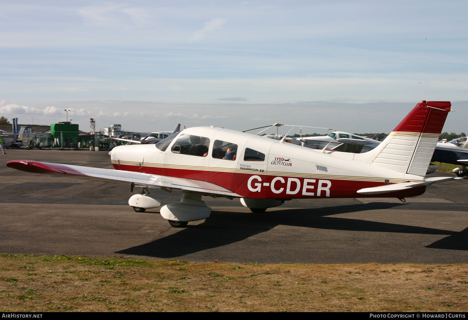 Aircraft Photo of G-CDER | Piper PA-28-161 Warrior II | Lydd Aero Club | AirHistory.net #208579