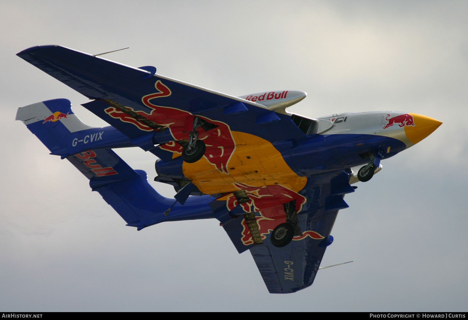 Aircraft Photo of G-CVIX | De Havilland D.H. 110 Sea Vixen D3 | Red Bull | AirHistory.net #208591