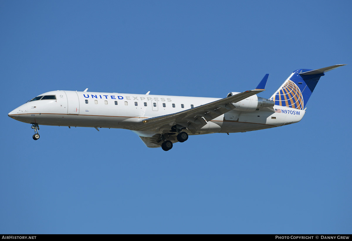Aircraft Photo of N970SW | Bombardier CRJ-200ER (CL-600-2B19) | United Express | AirHistory.net #208612