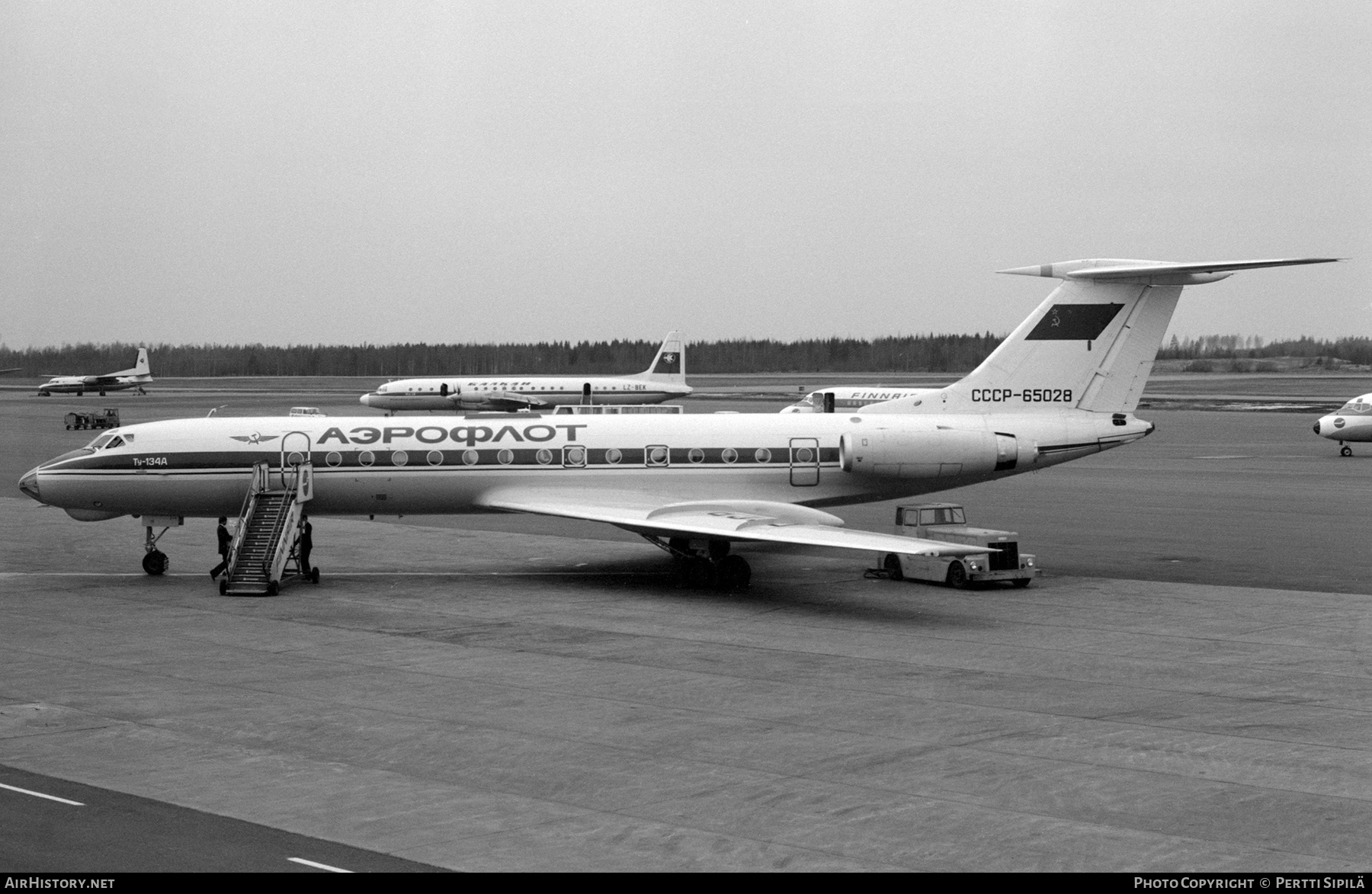 Aircraft Photo of CCCP-65028 | Tupolev Tu-134AK | Aeroflot | AirHistory.net #208620