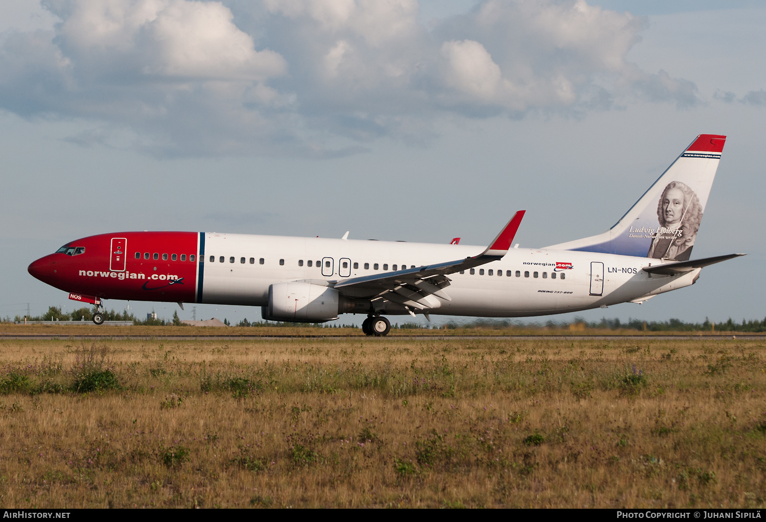 Aircraft Photo of LN-NOS | Boeing 737-8BK | Norwegian | AirHistory.net #208634