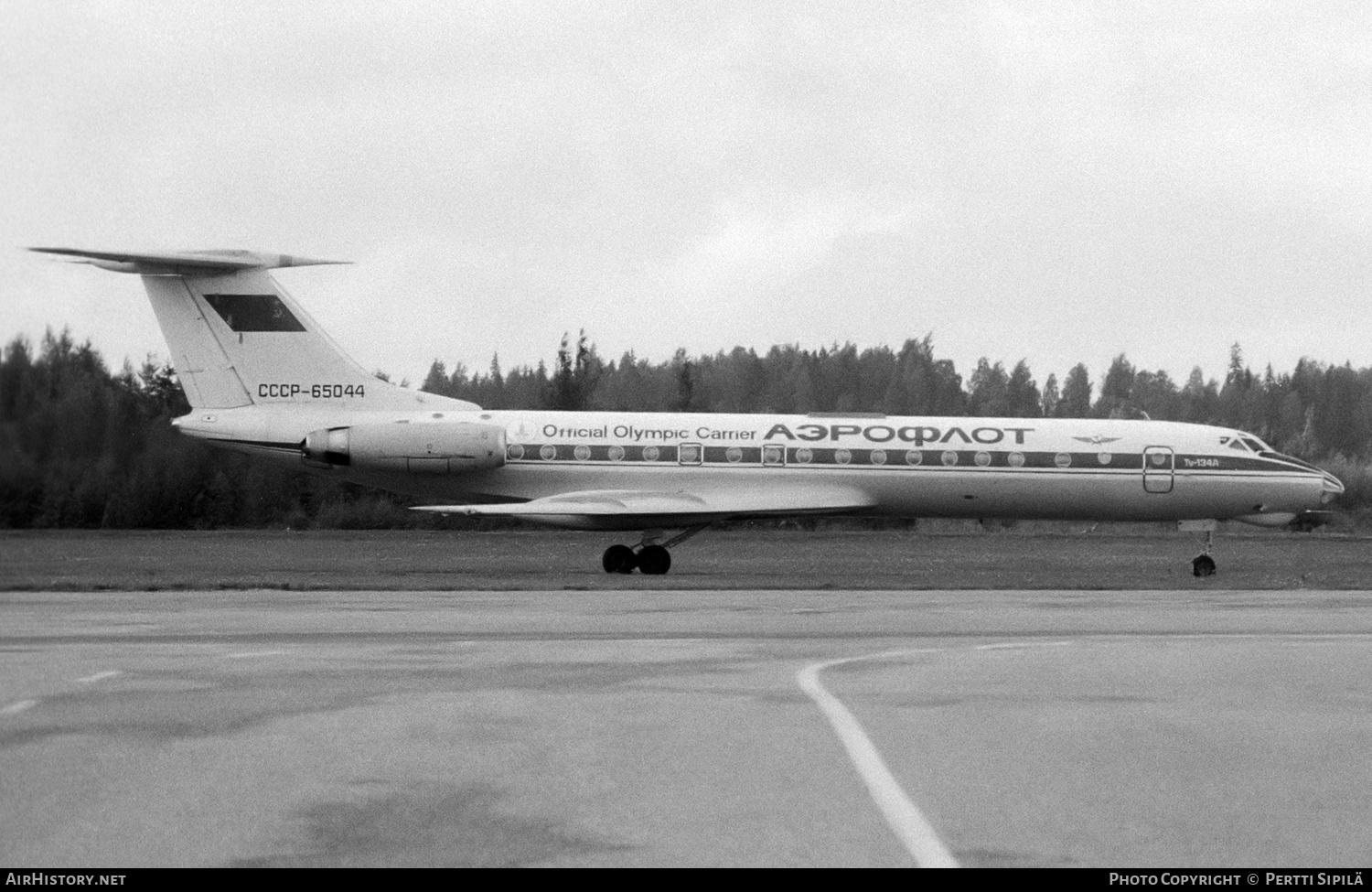 Aircraft Photo of CCCP-65044 | Tupolev Tu-134A | Aeroflot | AirHistory.net #208644