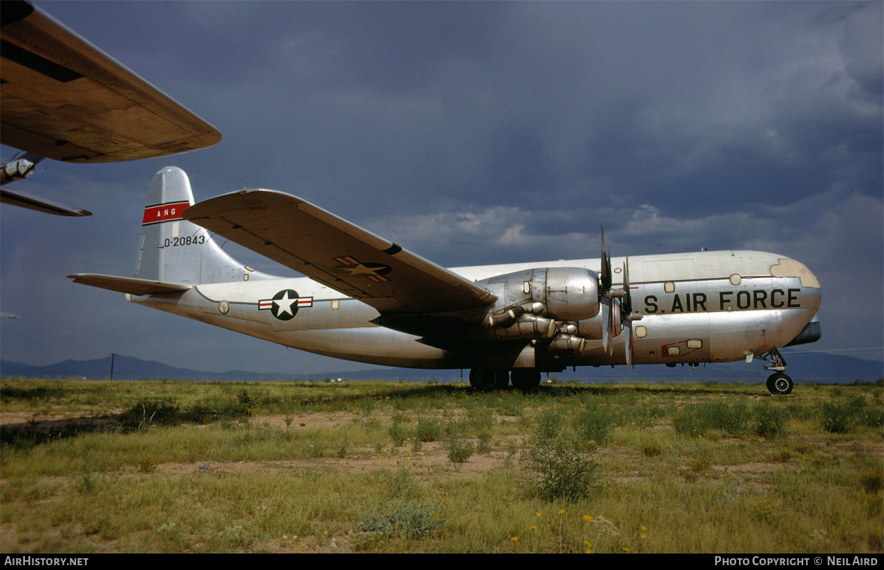 Aircraft Photo of 52-843 / 0-20843 | Boeing C-97G Stratofreighter | USA - Air Force | AirHistory.net #208659