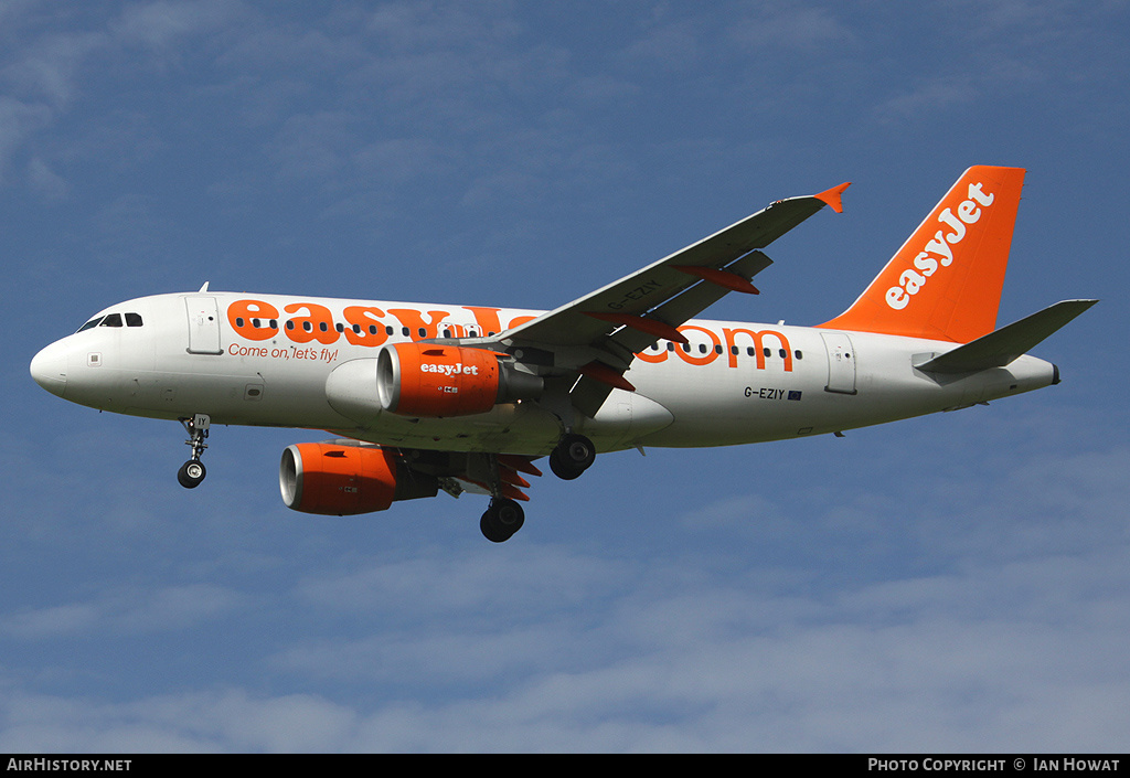 Aircraft Photo of G-EZIY | Airbus A319-111 | EasyJet | AirHistory.net #208672