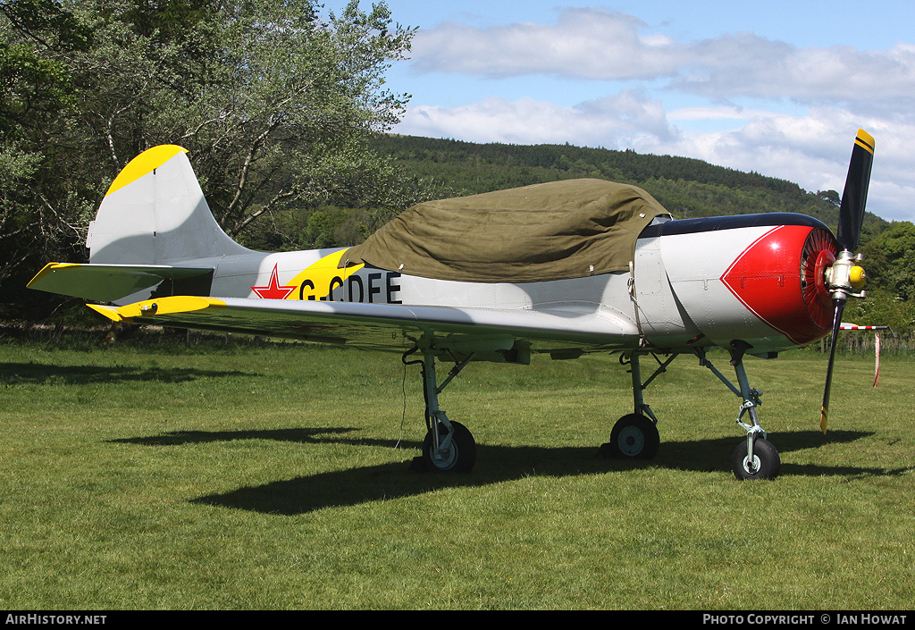 Aircraft Photo of G-CDFE | Yakovlev Yak-52 | Russia - Air Force | AirHistory.net #208674