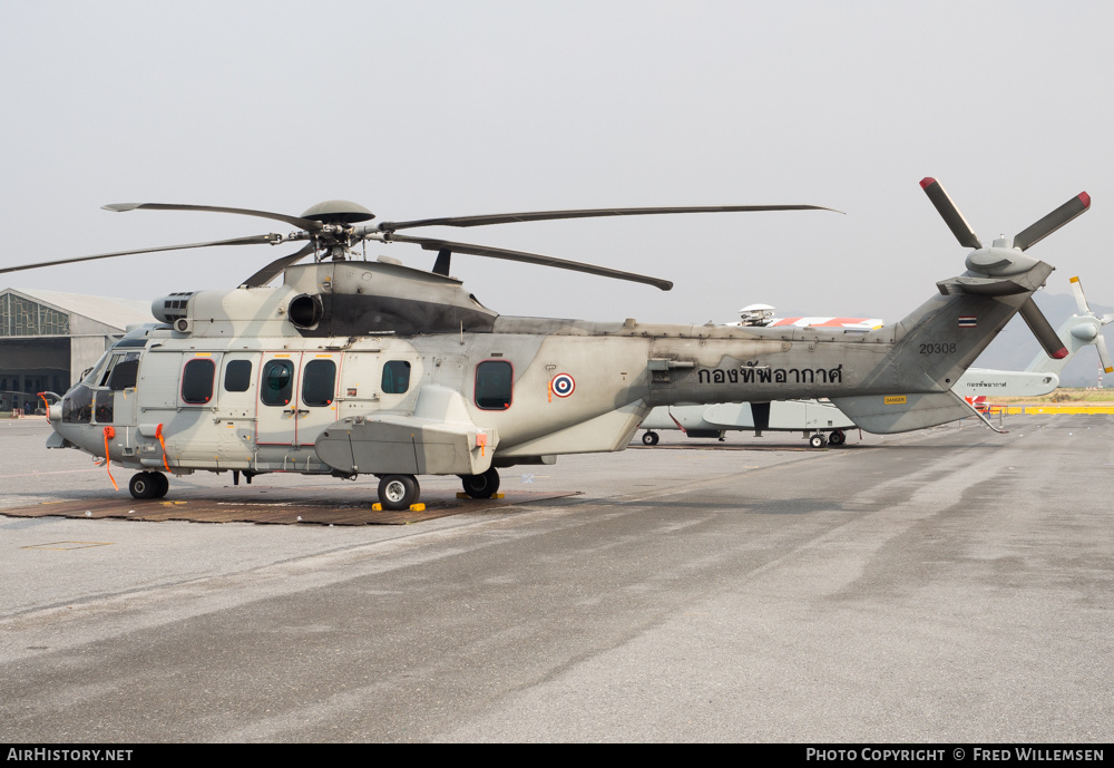 Aircraft Photo of H11-8/61 | Eurocopter EC-725AP Cougar Mk2+ | Thailand - Air Force | AirHistory.net #208676