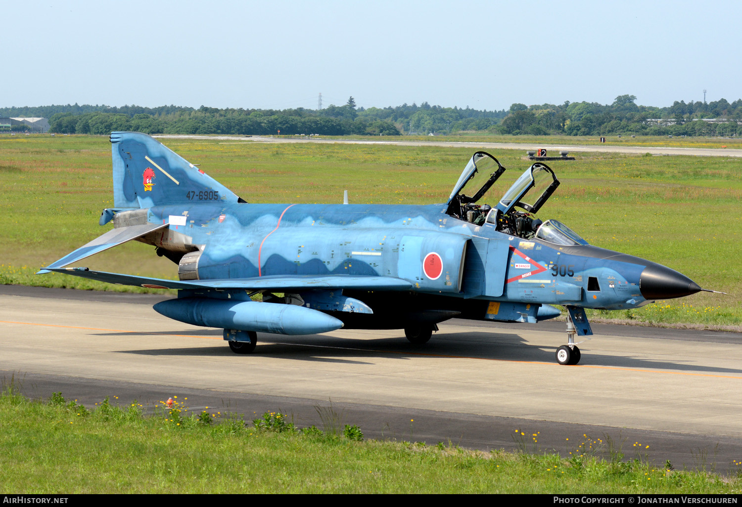 Aircraft Photo of 47-6905 | McDonnell Douglas RF-4E Kai Phantom II | Japan - Air Force | AirHistory.net #208688