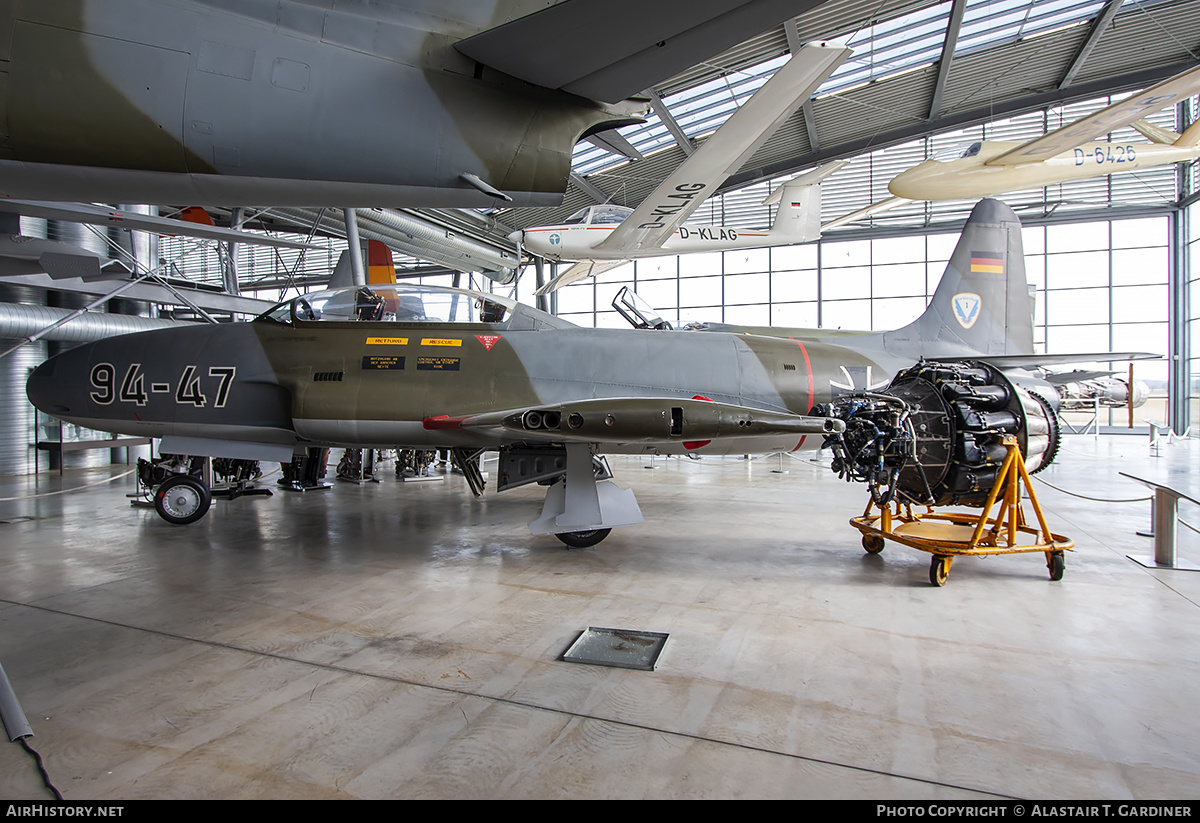 Aircraft Photo of 9447 | Lockheed T-33A | Germany - Air Force | AirHistory.net #208689