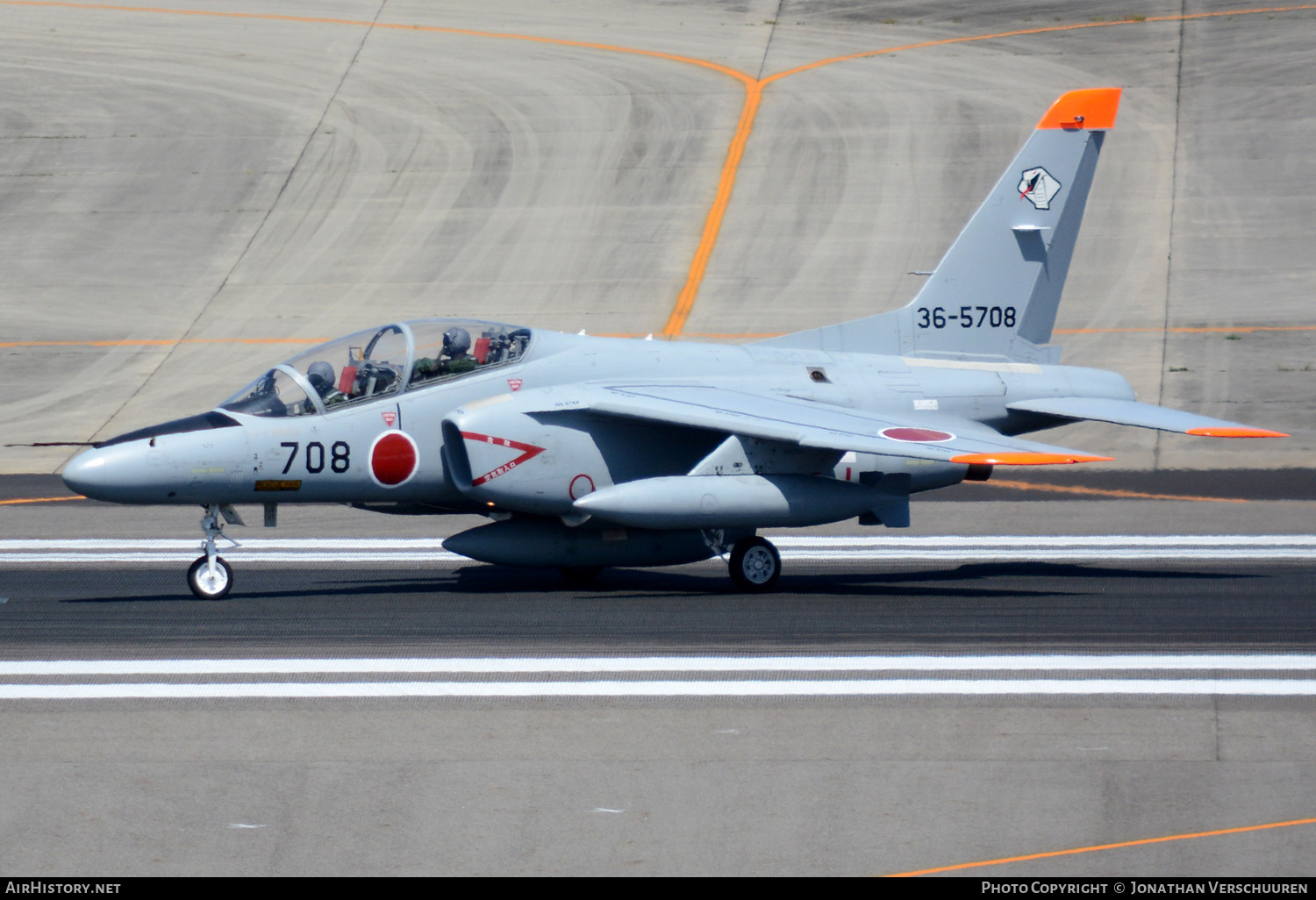Aircraft Photo of 36-5708 | Kawasaki T-4 | Japan - Air Force | AirHistory.net #208725