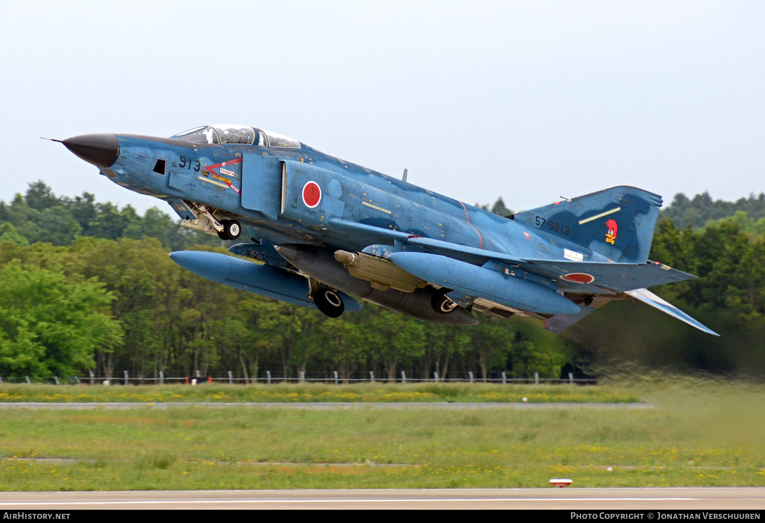 Aircraft Photo of 57-6913 | McDonnell Douglas RF-4EJ Kai Phantom II | Japan - Air Force | AirHistory.net #208733