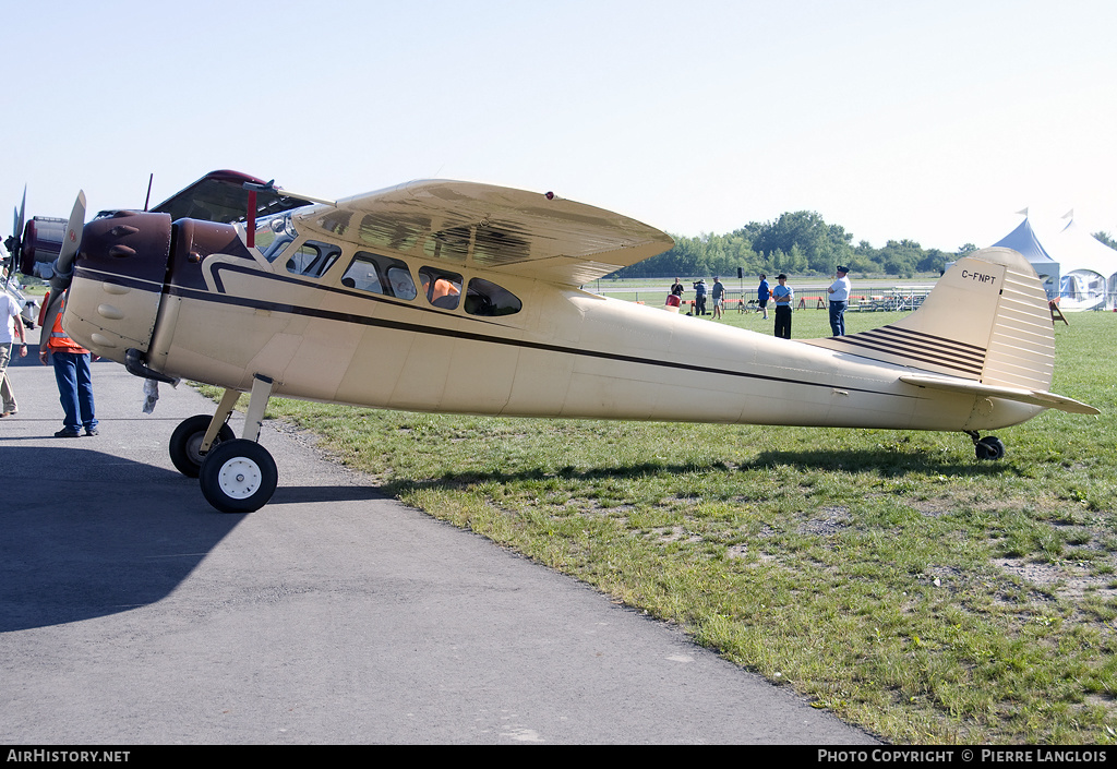 Aircraft Photo of C-FNPT | Cessna 190 | AirHistory.net #208739