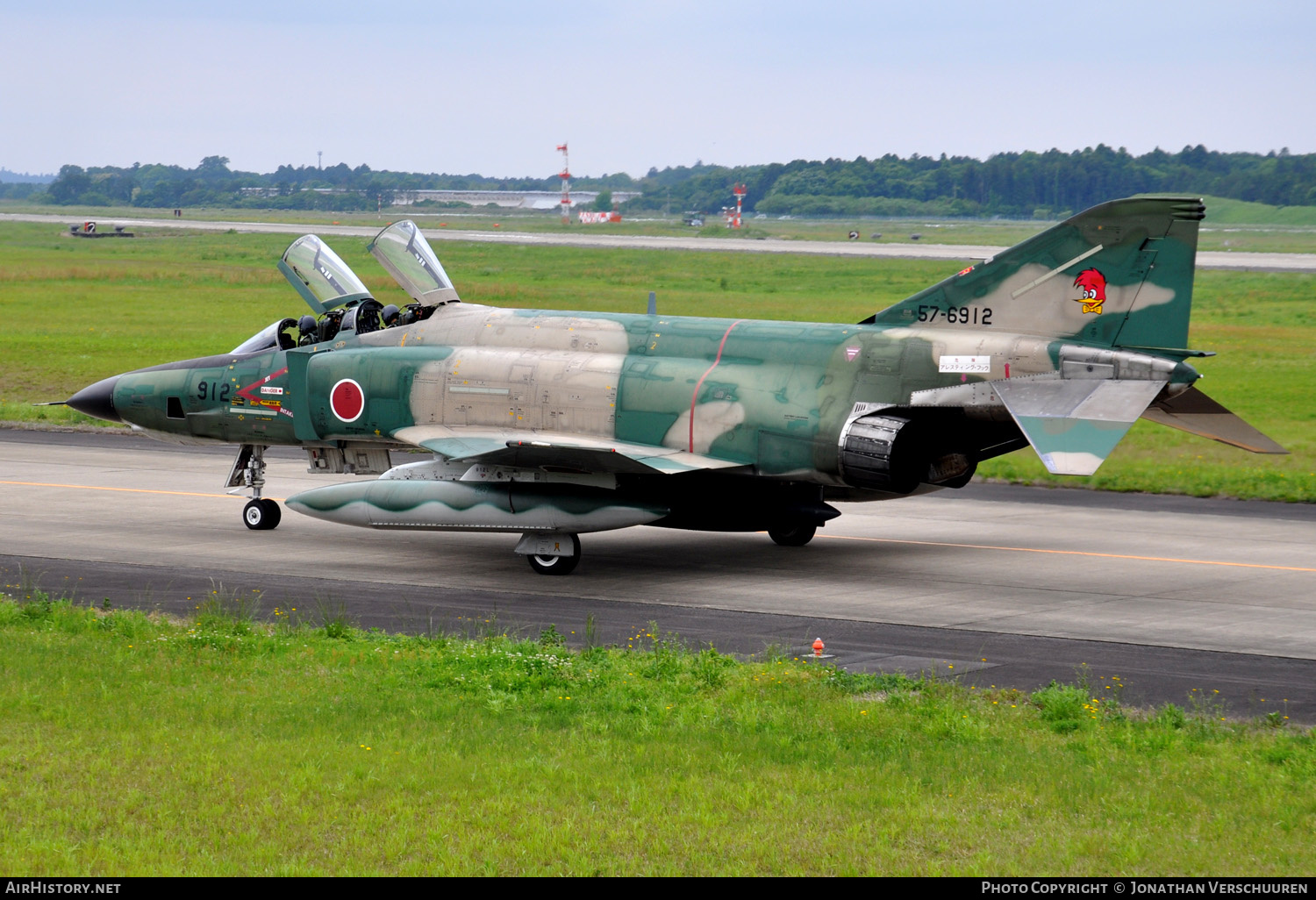 Aircraft Photo of 57-6912 | McDonnell Douglas RF-4EJ Kai Phantom II | Japan - Air Force | AirHistory.net #208746