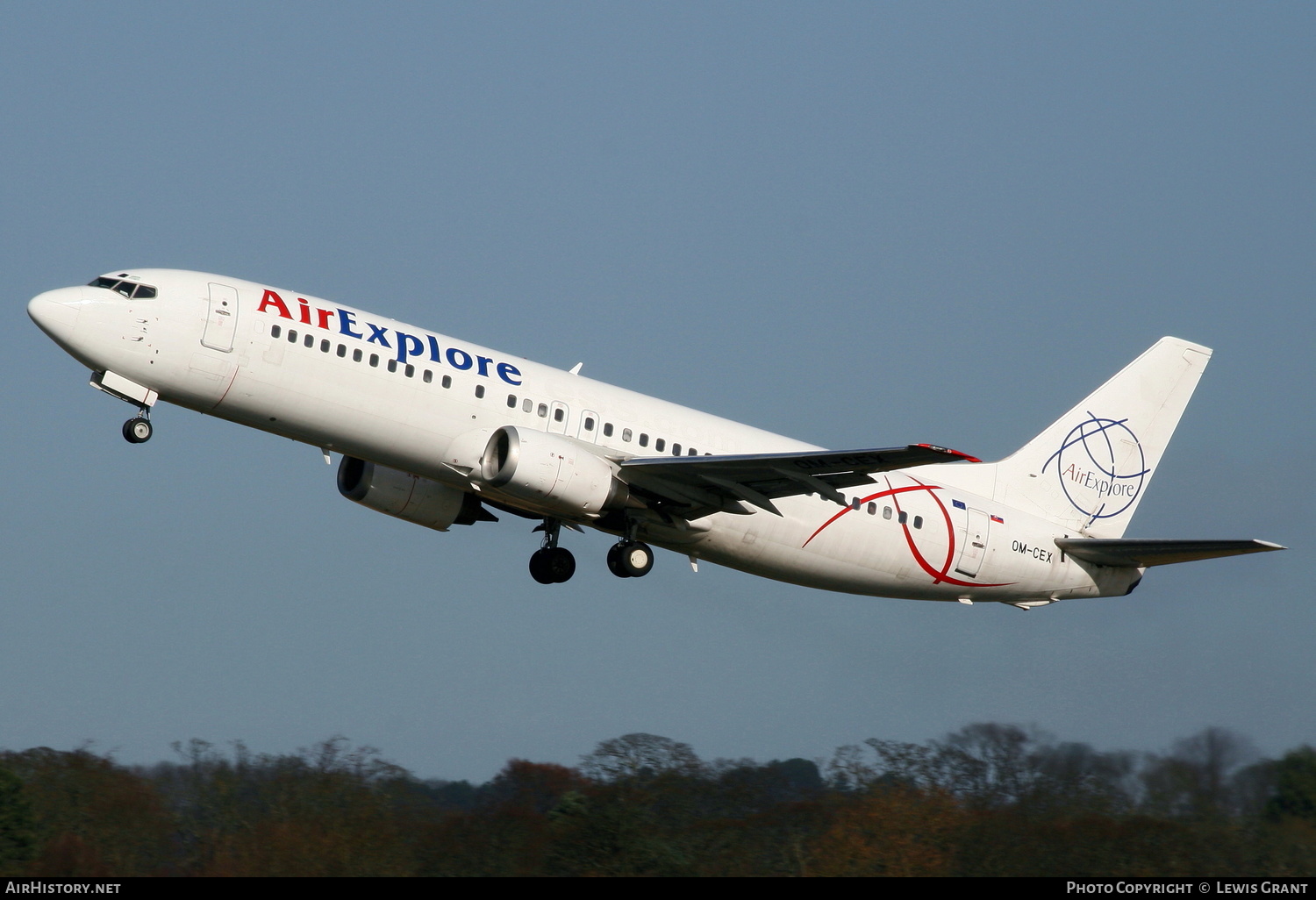 Aircraft Photo of OM-CEX | Boeing 737-436 | AirExplore - Axe | AirHistory.net #208763