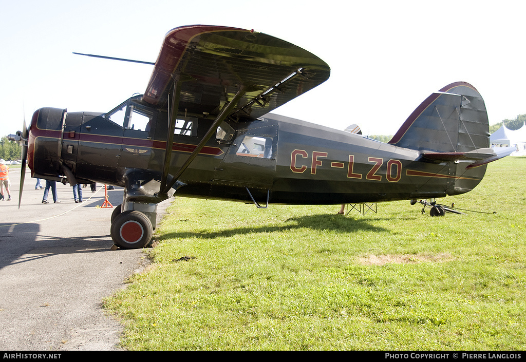 Aircraft Photo of CF-LZO | Noorduyn UC-64A Norseman VI | AirHistory.net #208769