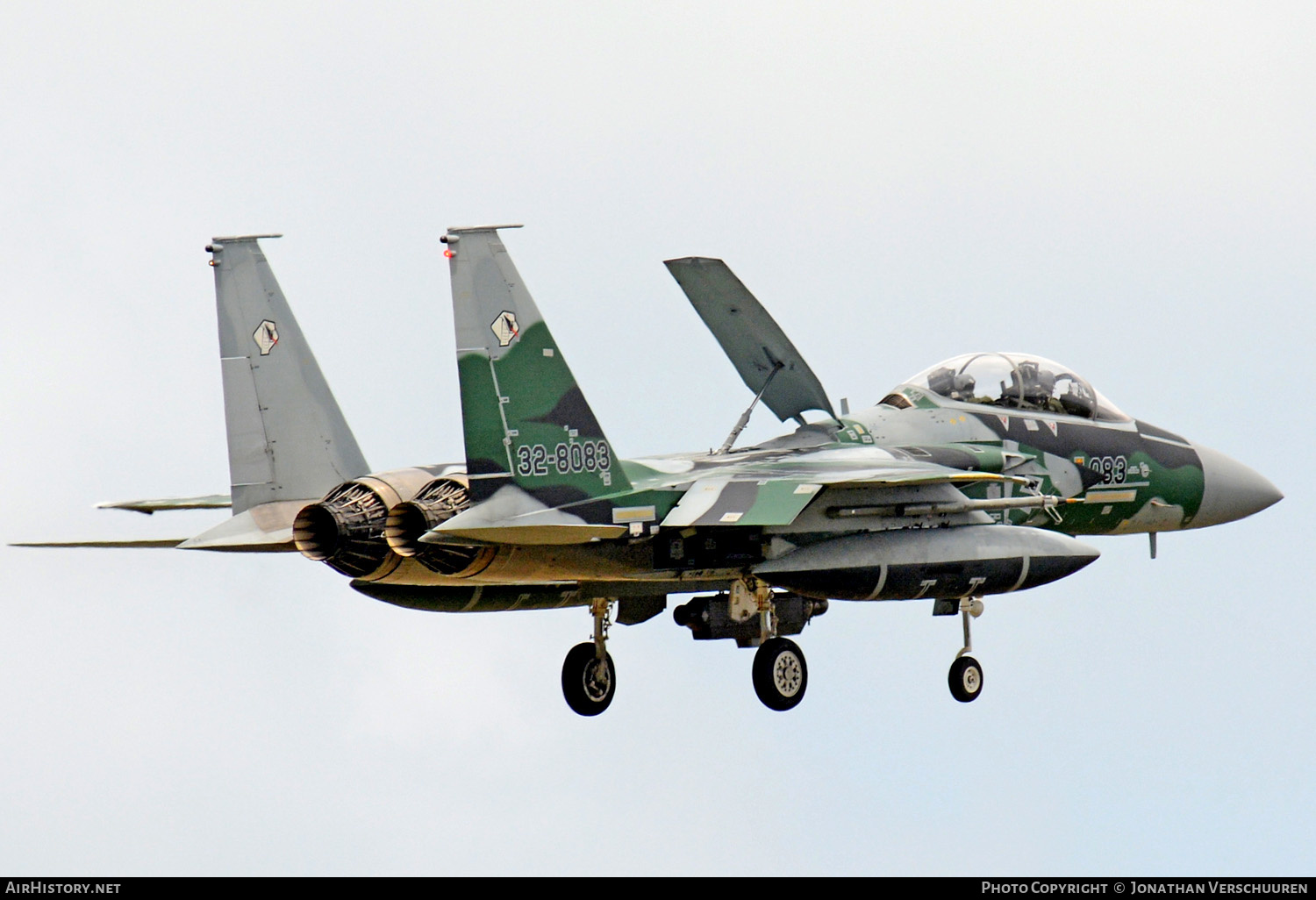 Aircraft Photo of 32-8083 | McDonnell Douglas F-15DJ Eagle | Japan - Air Force | AirHistory.net #208773