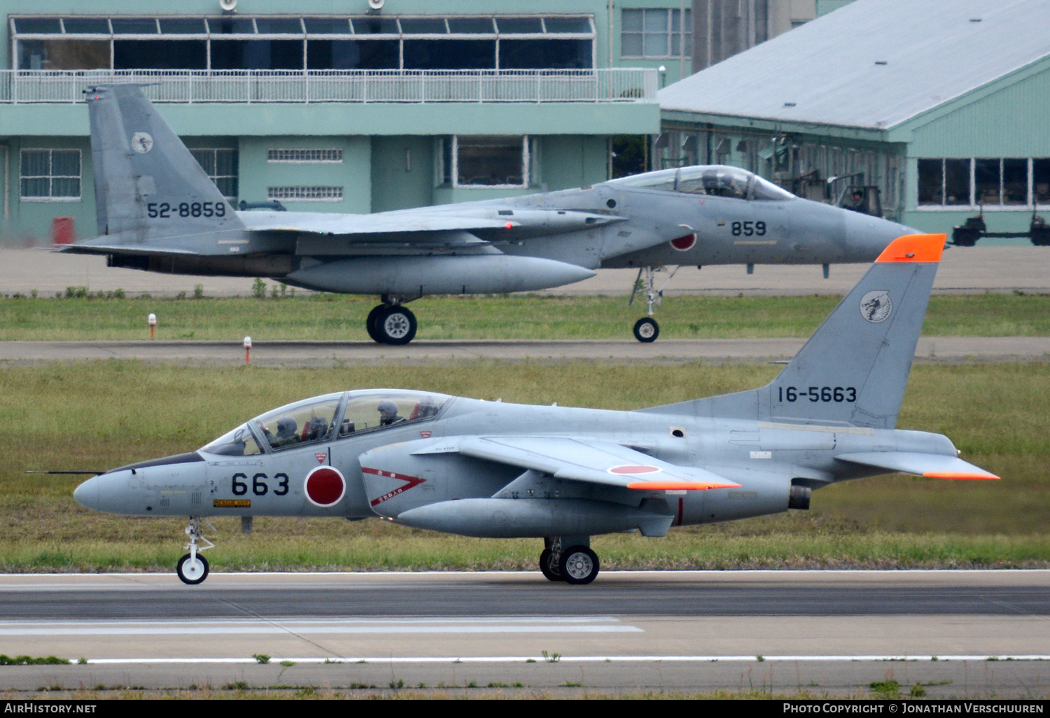 Aircraft Photo of 16-5663 | Kawasaki T-4 | Japan - Air Force | AirHistory.net #208776