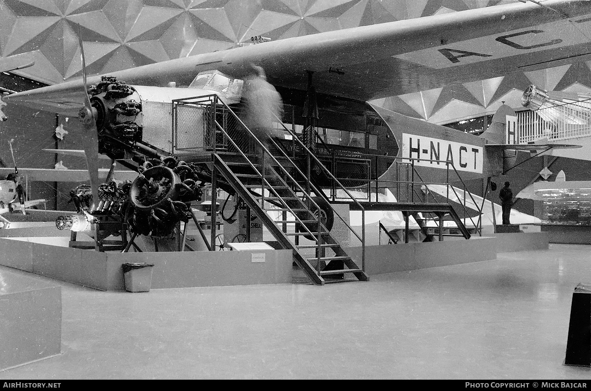 Aircraft Photo of H-NACT | Fokker F.VIIa | KLM - Koninklijke Luchtvaart Maatschappij | AirHistory.net #208803