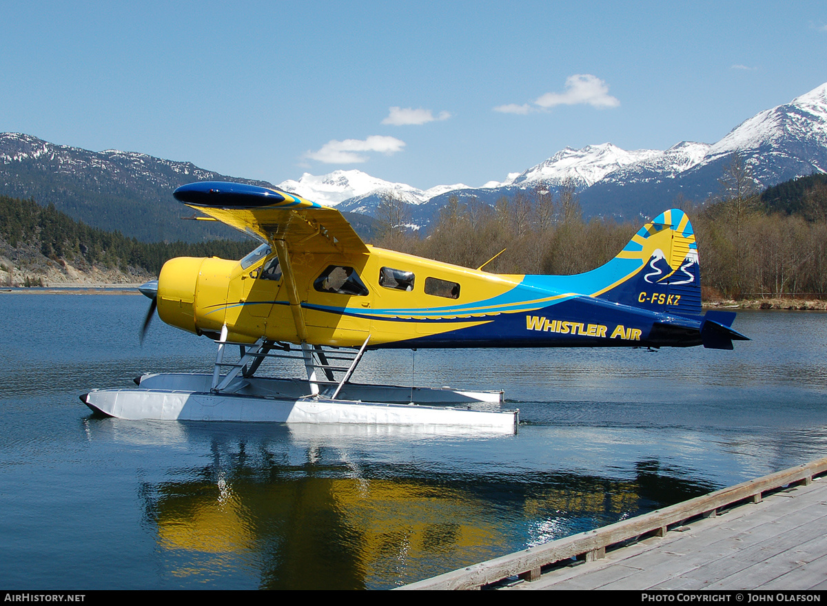Aircraft Photo of C-FSKZ | De Havilland Canada DHC-2 Beaver Mk.1 | Whistler Air Services | AirHistory.net #208820