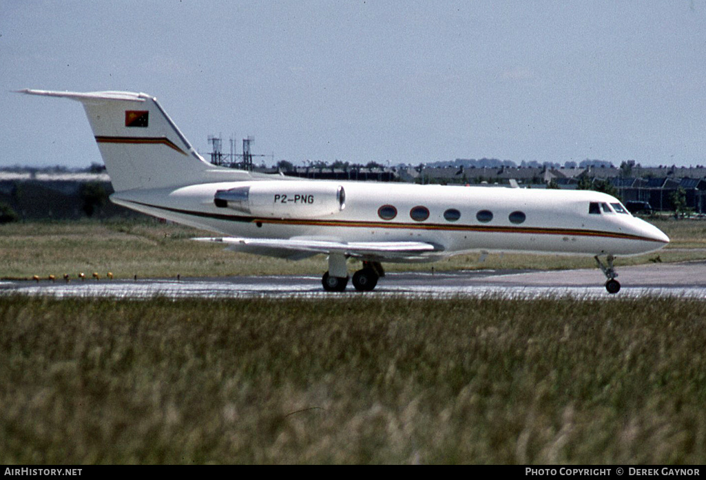 Aircraft Photo of P2-PNG | Grumman G-1159 Gulfstream II-SP | Papua New Guinea Government | AirHistory.net #208842