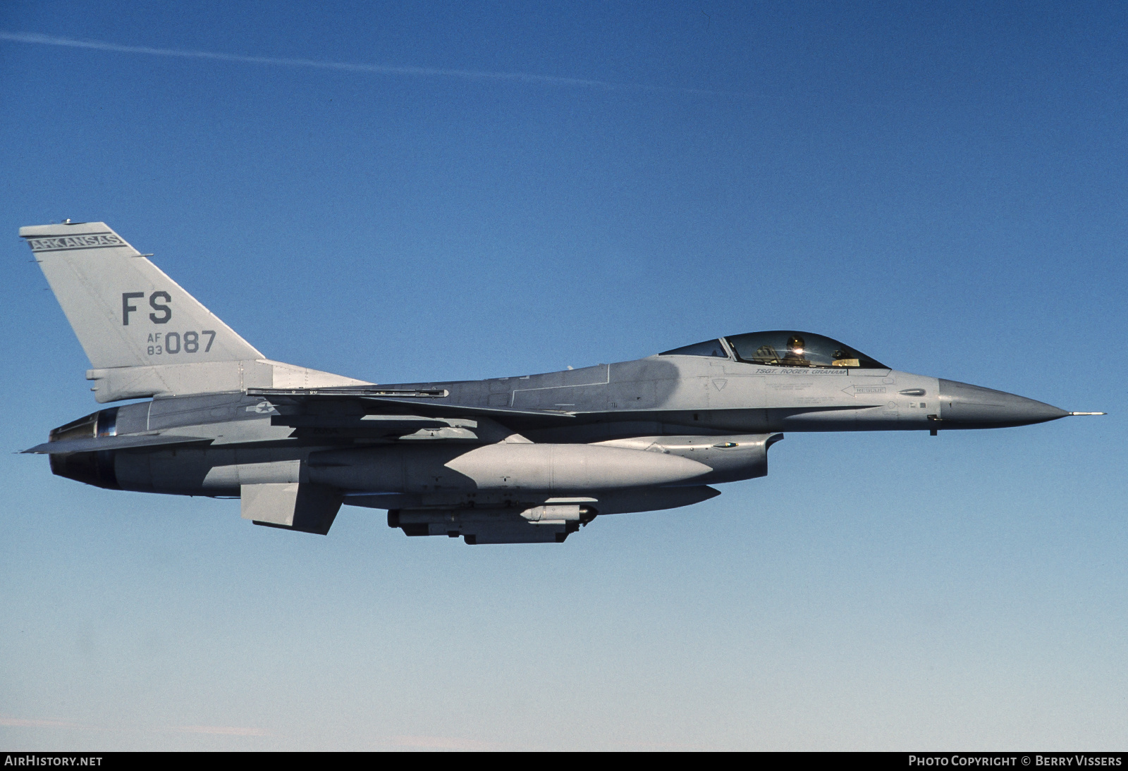 Aircraft Photo of 83-1087 / AF83-087 | General Dynamics F-16A Fighting Falcon | USA - Air Force | AirHistory.net #208846