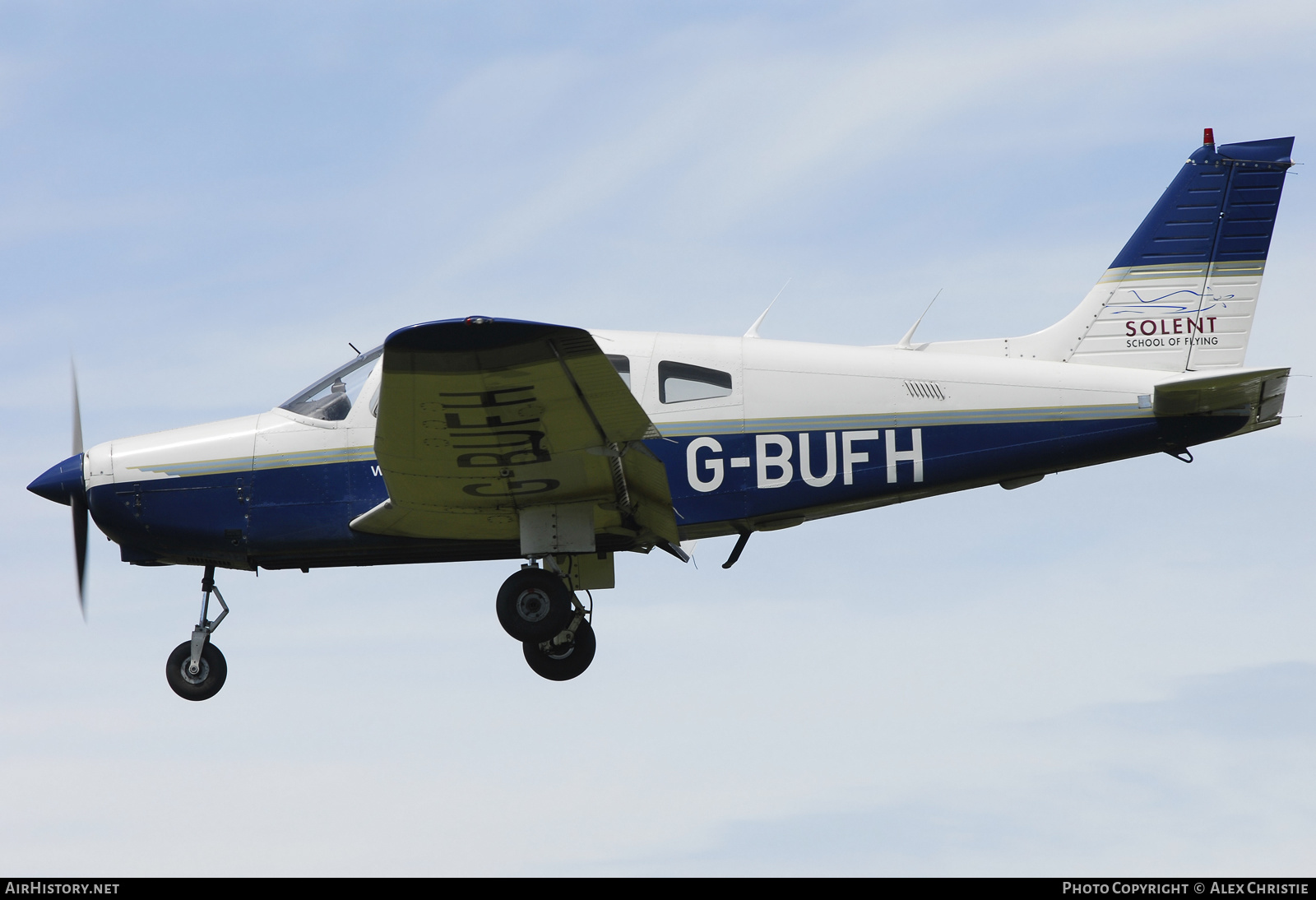 Aircraft Photo of G-BUFH | Piper PA-28-161 Warrior II | Solent School of Flying | AirHistory.net #208848