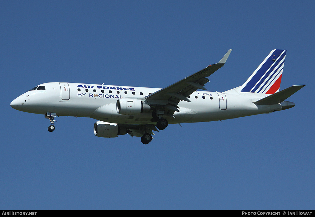 Aircraft Photo of F-HBXE | Embraer 170STD (ERJ-170-100STD) | Air France | AirHistory.net #208856