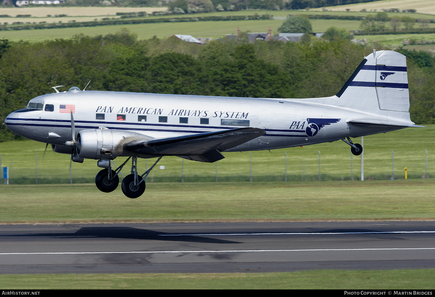 Aircraft Photo of N877MG | Douglas DC-3(C) | Pan American Airways System - PAA | AirHistory.net #208859