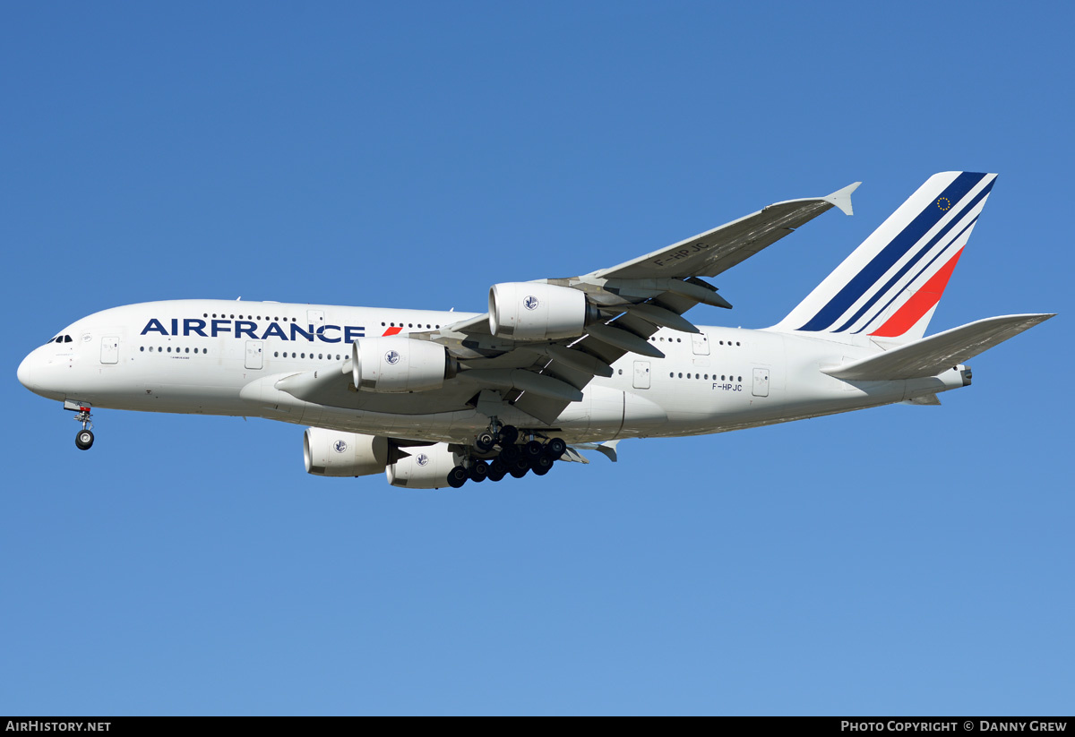 Aircraft Photo of F-HPJC | Airbus A380-861 | Air France | AirHistory.net #208872