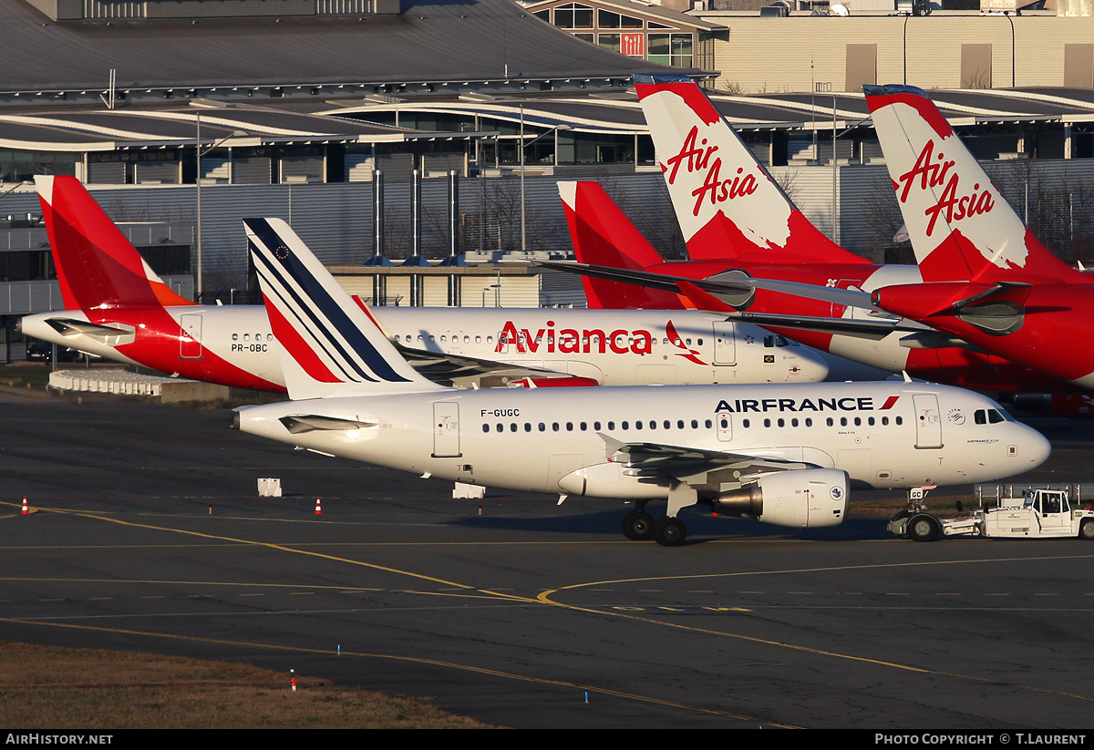 Aircraft Photo of F-GUGC | Airbus A318-111 | Air France | AirHistory.net #208873