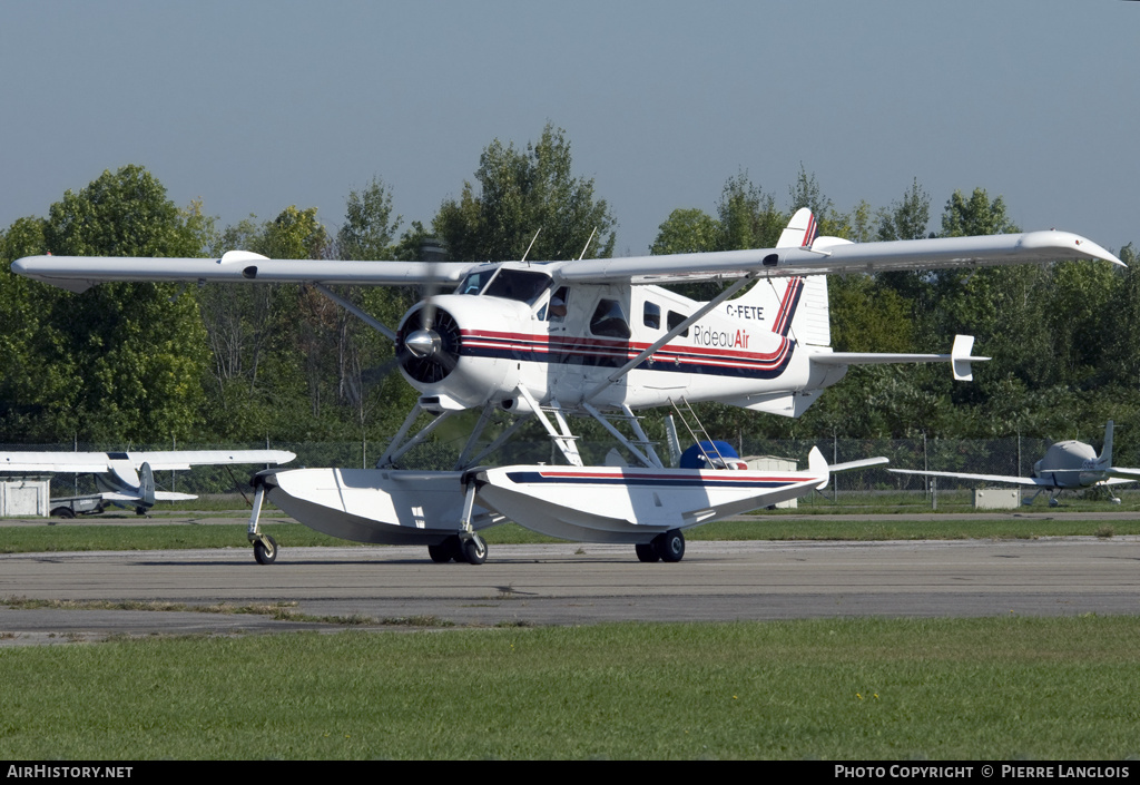 Aircraft Photo of C-FETE | De Havilland Canada DHC-2 Beaver Mk.1 | Rideau Air | AirHistory.net #208884