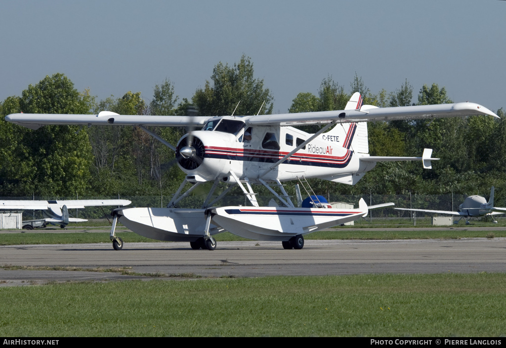 Aircraft Photo of C-FETE | De Havilland Canada DHC-2 Beaver Mk1 | Rideau Air | AirHistory.net #208884