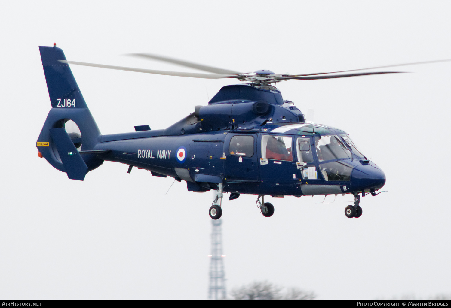 Aircraft Photo of ZJ164 | Aerospatiale AS-365N-2 Dauphin 2 | UK - Navy | AirHistory.net #208897