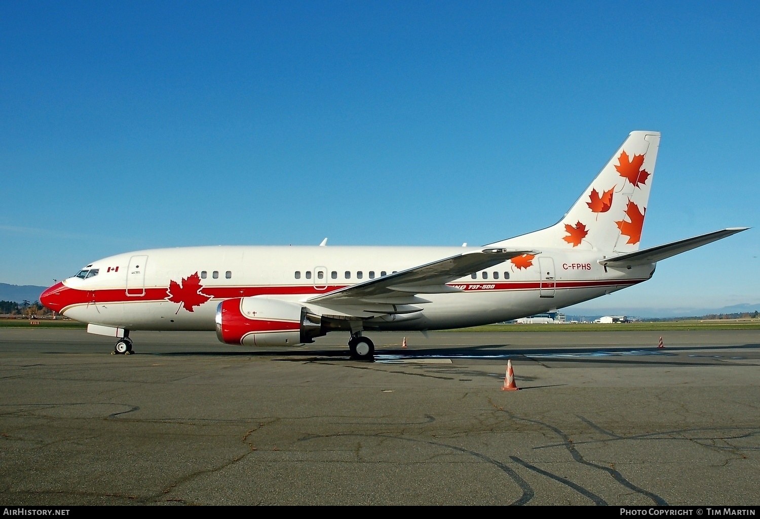 Aircraft Photo of C-FPHS | Boeing 737-53A | AirHistory.net #208906