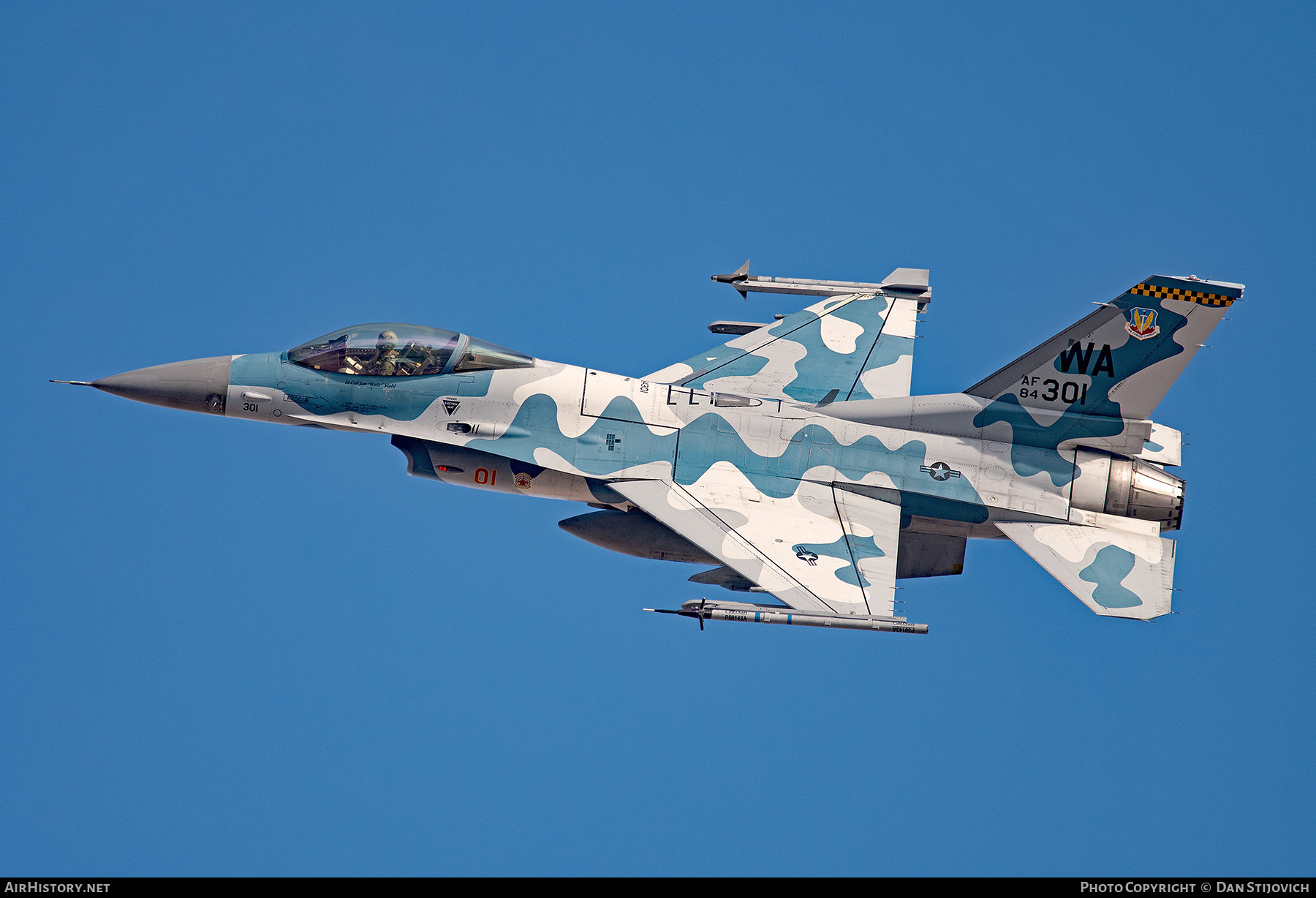 Aircraft Photo of 84-1301 / AF84-301 | General Dynamics F-16C Fighting Falcon | USA - Air Force | AirHistory.net #208908